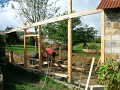 TIMBER STRAW BALE CLAY CONSTRUCTION 12